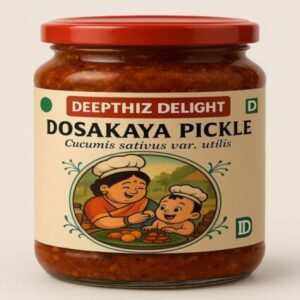 Dosakay pickle Dosakaya Aavakaya 1Kg