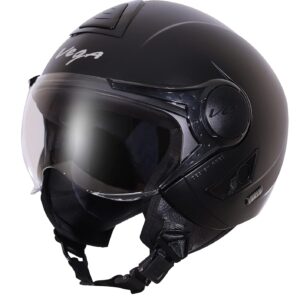 71LcdRYUILL._SL1500_.jpg Vega Verve Dull Black Helmet-M