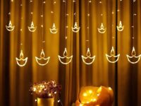 One94Store 12 Diya LED Curtain String Lights?