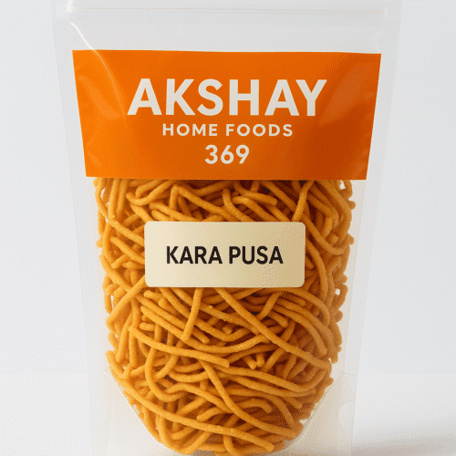 Karapusa (Fried Gram Flour Noodles)