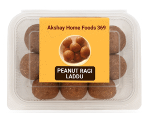 Raagi Peanut Laddu