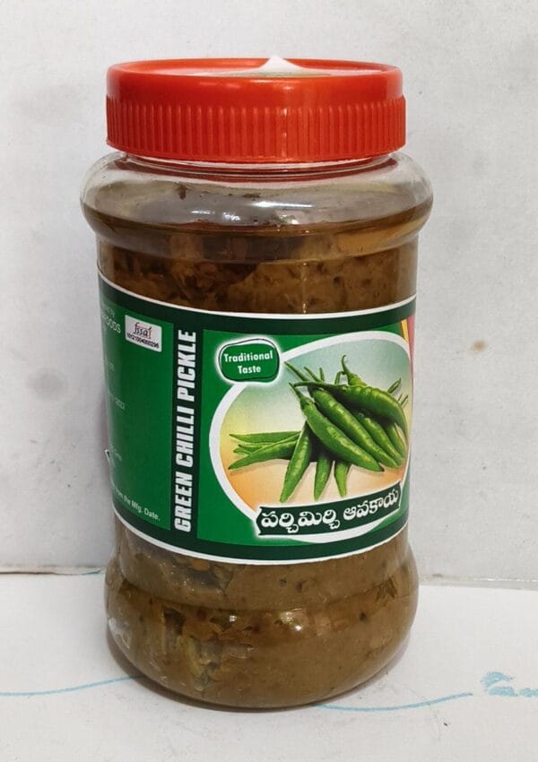 green chilli 1 Green Chilli Pickle 500 gm