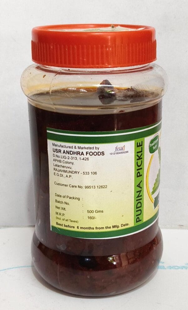 Pudhina Pickle 500 gm